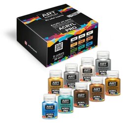  Set metalnih akrilnih boja ACRYL PRO Composite 9x20 ml Cijene