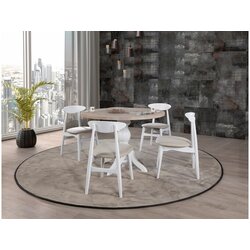 Hanah home trpezarijski sto i 5 stolica Albero131 Cene