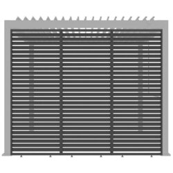 Gardenson Stranski Del Za Pergolo Core, Antracit, 93cm Cene