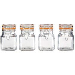 Premier Housewares Set od 4 staklene posude za začine, 90 ml Cene