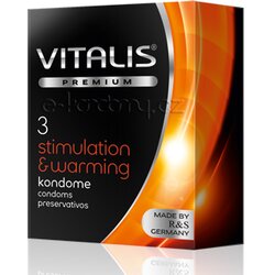 Vitalis Premium Stimulation & Warming 3 pack Cene