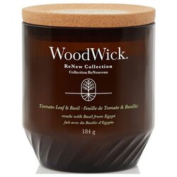 WoodWick Tomato Leaf & Basil dišeča sveča 368 g Cene