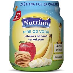 Nutrino kašica jabuka i banana sa keksom 125g Cene