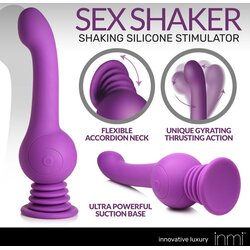 Inmi Tresoči silikonski stimulator vijoličen Cene