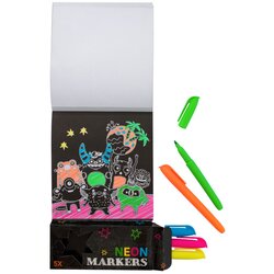 Grafix Neon set za bojanje s 40 listova i 5 flomastera Cene