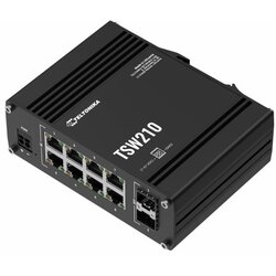 Teltonika stikalo Giga 8-port 2xSFP DIN Mini TSW210 Cene