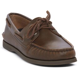 Sperry Top-Sider Mokasini & Jadralni čevlji SPERRY BWD 2 EYE BROWN DISTRESS Kostanjeva Cene