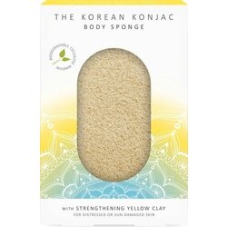 The Konjac Sponge Company mandala konjac body sponge yellow clay Cijene