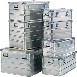MUNK Günzburger Steigtechnik Transportni kovček Günzburger Steigtechnik 11137 iz aluminija (D x Š x V) 592 x 409 x 385 mm Cene