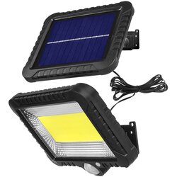 Maclean Energy MCE438 Solar LED Floodlight with motion sensor, IP44, 5W, 400lm, 6000K cold white, lithium battery 1300 mAh, 5.5V DC Cene