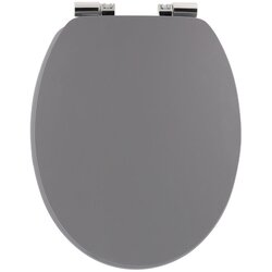 Tendance WC daska od MDF-a s metalnim okovima, sporo zatvaranje 37,5x46 cm, siva Cijene