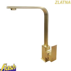 Zlatna Jednoručna slavina za sudoperu ZLATNA (2 cevi) - SanDonna Cene