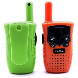 Maxlife MXWT-100 walkie talkie set orange - green Cene