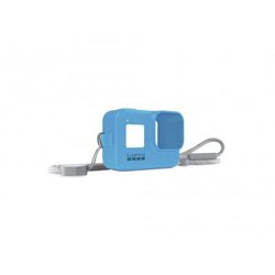 GoPro AJSST-003 silikonska futrola sa podesivim kaišon za HERO8 Black plava Cene