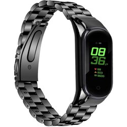 Stainless narukvica za Xiaomi Mi Band 7 black Cene