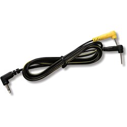 Dungeon Lab 2.5mm Dual-Pole Plug to Dual 2mm Angled Pin Electrode Cable Cene