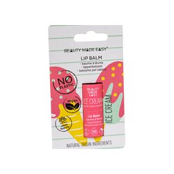 BEAUTY MADE EASY Paper Tube Lip Balm Summertime - Ice Cream Cene
