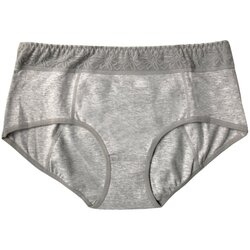 LaliCup Menstrualne hlačke LaliPanties - sive s potiskom sovice (S, M, L, XL, XXL, XXXL) Cene