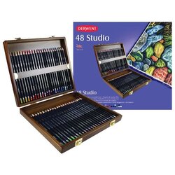 DERWENT drvene boje set 48boja u drvenoj kutiji studio 700822 Cene