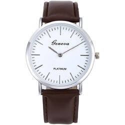 Geneva Sat ZI-12983 - Smeđi / Srebrni Cene