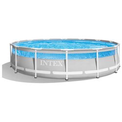 Intex bazen metalni okvir 4.27 x 1.07 prism frame clearview premium Cene