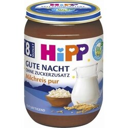 Hipp Bio hrana v kozarcu za dojenčke, mlečni riž za lahko noč Cene