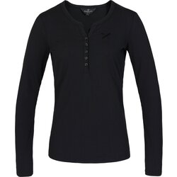 Kingsland Majica z dolgimi rokavi Rib-Top "KLwakely", black - L Cene