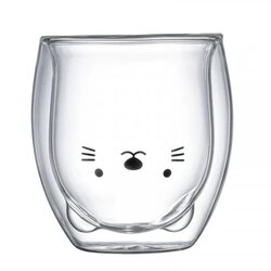 CUTE&COOL HOME staklena čaša maca 250ml Cene
