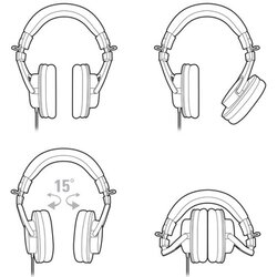 Audio-Technica Slušalke ATH-M30X Cene