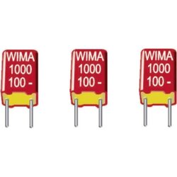 WIMA FKS-folijski kondenzator, radijalno ožičen 6800 pF 400 V/DC 10 % 5 mm (D x Š x V) 7.2 x 3 x 7.5 mm FKS2G016801B00KSSD 5000 Cene