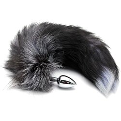 Alive Analna kupa Black & White Fox Tail S Cene