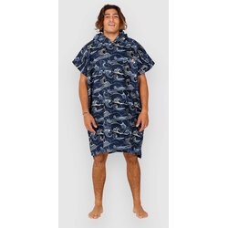 After Japan Waves Surf poncho midnight Cene