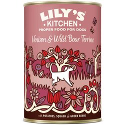 Lily's Kitchen terrine adult - divjačina in divji prašič - 400 g 400 g Cene