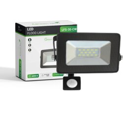 Greentech LED reflektor sa senzorom 30W 6000K IP65 Cene