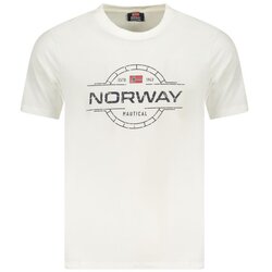 Norway 1963 Muška Majica Kratkih Rukava Bijela Cijene
