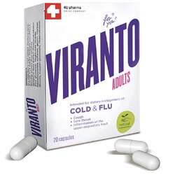 4U Pharma viranto za odrasle 20 kapsula Cene