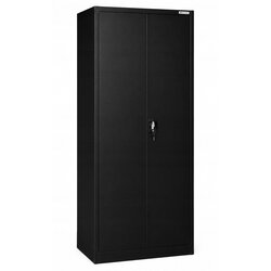 IRON MATE Mars Metallschrank für die Garage, RAL9005, 185 x 90 x 45 cm, schwarz Cene