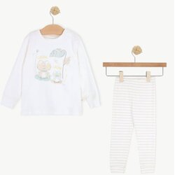 Just kiddin baby dječja pidžama s dugim rukavima dream garden frogs Cene