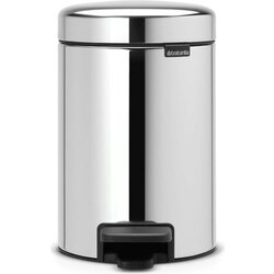 Brabantia Kanta za smeće s pedalom Newicon 3 L s plastičnim unutarnjim dijelom - Brilliant Steel Cijene