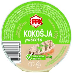 PPK Pašteta kokošja, 100 g Cene