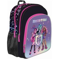 Unipap monster high crna školska torba, ruksak 38x30x18cm Cene