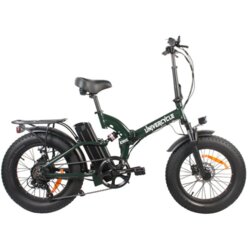 UNIVERCYCLE B4 električno kolo, 48 V 12,5 Ah baterija, zložljivo za mesto, 20-palčno debelo kolo, zeleno, (5000255641) Cene