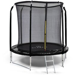 Klarfit Jumpstarter, trampolin, 2,5 m Ø, mreža, max 120 kg, površina za skakanje 195 cm Ø Cene