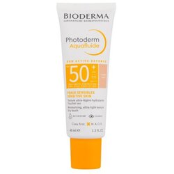 Bioderma Photoderm Aquafluid Tinted vodoodporna zaščita pred soncem za obraz mešana koža 40 ml Odtenek light unisex Cene