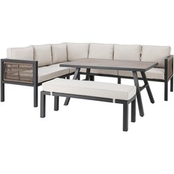 Amatio LOUNGE GARNITURA tkanina aluminij Cene