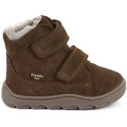 Froddo čevelj gležnjar - membrana G2110151 ZERU TEX FURRY BAREFOOT podloženi U dark brown 21 Cene