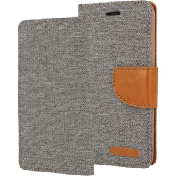 AMA Europe futrola za mobitel Samsung J3 2017, siva, Canvas Case Galaxy J3 gray Cene
