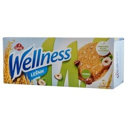 Wellness Keks Lešnik 210g Cene