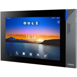Fanvil i57A video intercom system 25.6 cm (10.1) Stainless steel, Black Cene