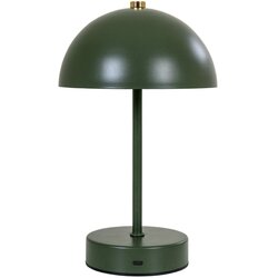 House Nordic Temno zelena LED namizna svetilka s kovinskim senčilom (višina 25 cm) Holt – Cene